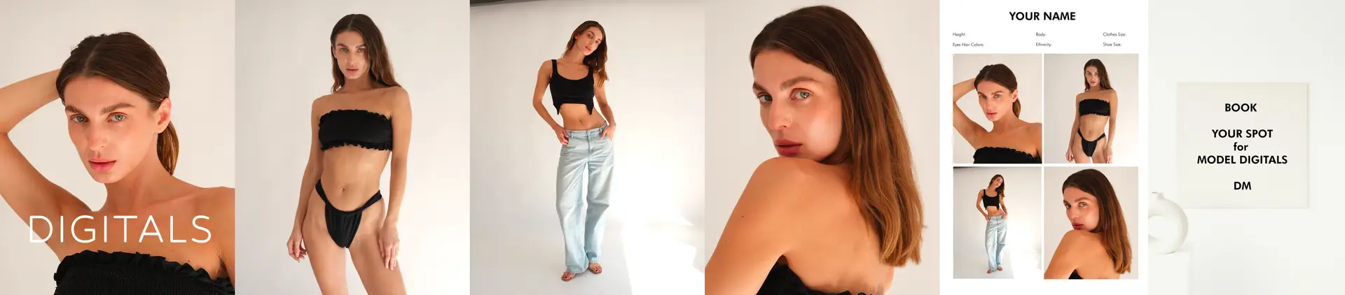 Model Tests Polaroids Snaps Digitals Shoot Marbella Spain Model Agency